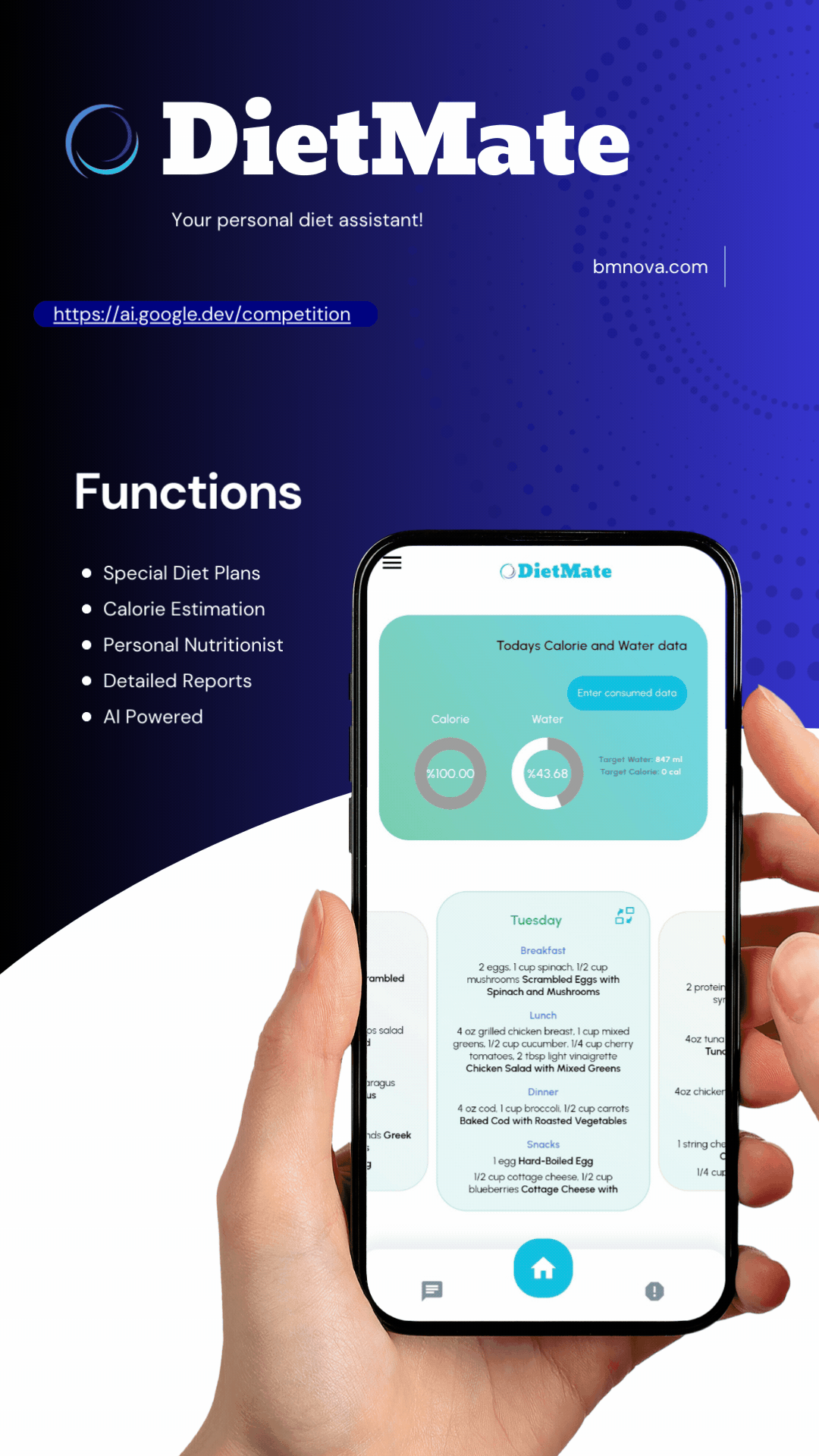 DietPal app demo